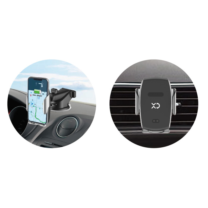 Supporto smartphone da auto con carica wireless - Superior Electronics